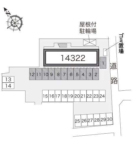 広島市佐伯区五日市６丁目 月極駐車場